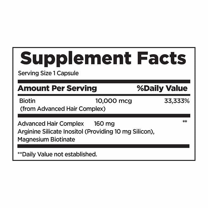 Nature's Bounty Optimal Solutions Hair Growth, 90 Capsules